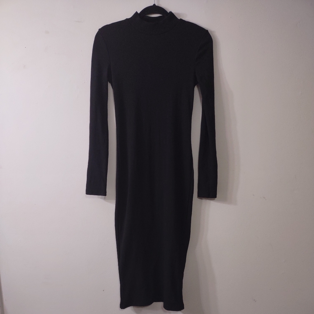 Shein Fitted Maxi Dress, Size Medium